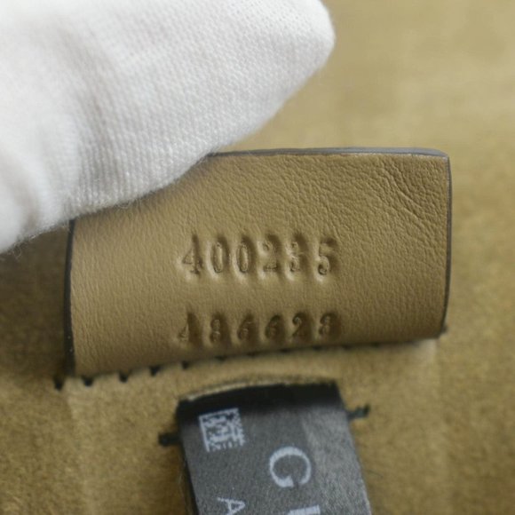 GUCCI  Dionysus Medium GG Supreme Embroidered Sequin Shoulder Bag Beige - Picture 13 of 14